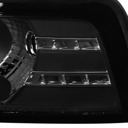 Spec-D Tuning 99-04 Ford Mustang Halo LED Projector Black, 2LHP-MST99JM-V2-RS 2LHP-MST99JM-V2-RS